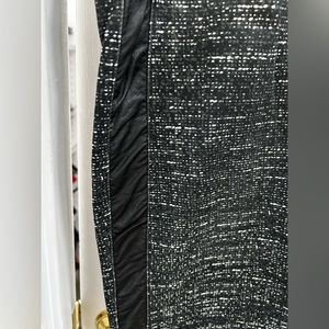 Seven 7 Melissa McCarthy French Tweed Flat Front Pencil Pants